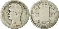 France Franc Coin, Charles X, Toulouse, Silver, KM:724.9 -