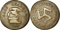 Isle of Man Penny Coin, Pobjoy Mint, Bronze, KM:5a -