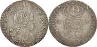 France 10 Sols-1/8 Ecu Coin, Louis XV, 1/12 Écu ou X-S de France-Navarre -