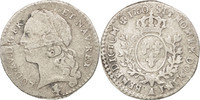 France 6 Sols, 1/20 ECU Coin, Louis XV, 1/20 Écu au bandeau (6 sols) -
