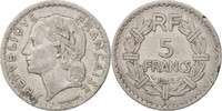 France 5 Francs Coin, Lavrillier, Castelsarrasin, Aluminum -