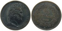 France 1/4 Franc Coin, Louis-Philippe, Paris, Silver -