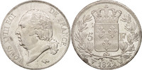 France 5 Francs Coin, Louis XVIII, Louis XVIII, Lille -
