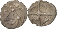 Obol Coin, Cadurci, Silver -