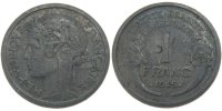 France Franc Coin, Morlon, Beaumont le Roger, Aluminum -