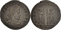 Follis Coin, Constantius II, Trier, Bronze, RIC:540 -