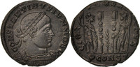 Follis Coin, Constantine II, Arles, Bronze, RIC:359 -