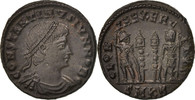 Follis Coin, Constantine II, Kyzikos, Bronze, RIC:83 -
