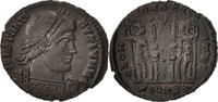 Follis Coin, Constantine II, Arles, Bronze, RIC:371 -