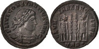 Follis Coin, Constantine II, Trier, Bronze, RIC:520 -