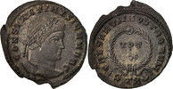Follis Coin, Constantine II, Trier, Bronze, RIC:441 -
