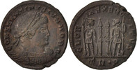 Follis Coin, Constantine II, Trier, Bronze, RIC:539 -