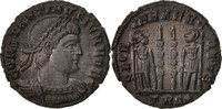 Follis Coin, Constantine II, Trier, Bronze, RIC:545 -