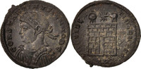 Follis Coin, Constantine II, Trier, Bronze, RIC:505 -