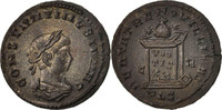 Follis Coin, Constantine II, Lyons, Bronze, RIC:148 -