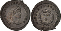Follis Coin, Constantine II, Trier, Bronze, RIC:441 -