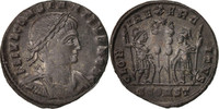 Follis Coin, Constantius II, Arles, Bronze, RIC:347 -