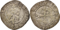 France Florette Coin, Charles VI, Troyes, Billon, Duplessy:405D VF(20-25)
