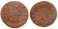 FRENCH STATES Denier Tournois Coin, DOMBES, Gaston d'Orléans -