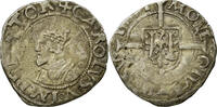 France 1/2 Carolus Coin, Demi Carolus, Silver, Boudeau:1295 -