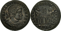 Follis Coin, Constantine II, Lyons, Bronze, RIC:244 -