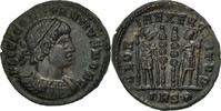 Follis Coin, Constantius II, Trier, Bronze, RIC:546 -