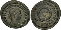 Follis Coin, Constantine II, Trier, Bronze, RIC:441 -