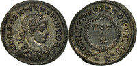 Follis Coin, Constantine II, Ticinum, Bronze, RIC:166 -
