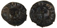 France Double Denarius Coin, Silver, Boudeau:1538 -