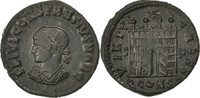 Follis Coin, Constantius II, Arles, Bronze, RIC:323 -