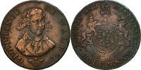 Great Britain Halfpenny Token Coin, National Series, Middlesex -