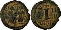 Decanummium Coin, Justin II, Antioch, Bronze, Sear:383 -