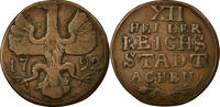 German States 12 Heller Coin, AACHEN, Copper, KM:51 -
