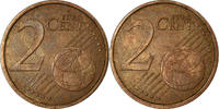 Eurozone 2 Euro Cent Double revers, Coppered Steel -