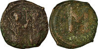 Follis Coin, Justin II, Antioch, Copper, Sear:379 -