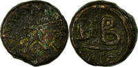 12 Nummi Coin, Justin II, Alexandria, Copper, Sear:389 -