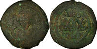 Follis Coin, Phocas, Constantinople, Copper, Sear:640 -