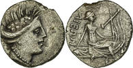  Diobol 196-146 BC Sikke, Euboia, Histiaia, Gümüş SS + 150,00 EUR ücretsiz kargo