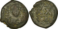 Half Follis Coin, Phocas, Constantinople, Copper, Sear:643 -
