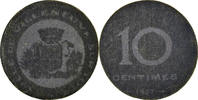 France 10 Centimes Coin, Ville de Villeneuve-sur-Lot, Villeneuve-sur-Lot -