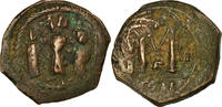 Follis Coin, Heraclius, with Martina and Heraclius Constantine -
