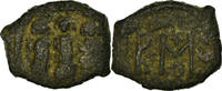 Follis Coin, Heraclius, with Martina and Heraclius Constantine -