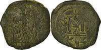 Follis Coin, Heraclius, with Heraclius Constantine, Kyzikos -