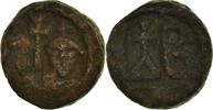 12 Nummi Coin, Heraclius, Alexandria, Copper, Sear:858 -
