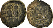 Follis Coin, Justin II, Nicomedia, Copper, Sear:369 -