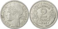 France 2 Francs Morlon, Paris, Aluminum, KM:886a.1 -