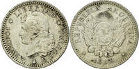 Argentina 10 Centavos Coin, Silver, KM:26 -