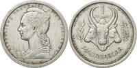 Madagascar Franc Coin, Paris, Aluminum, KM:3 -