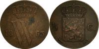Netherlands 1/2 Cent Coin, William III, Copper, KM:90 -