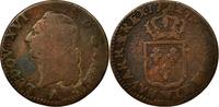 France Sol Coin, Louis XVI, Sol ou sou, Lille, Copper -